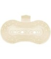 Diversey TBC6C10 Ekco Clip Freshener - Clear/Tropical - 10/cs