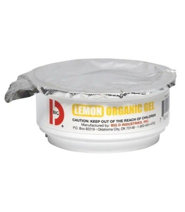 BIG D 110 Organic Gel Cup Refill - Lemon - 12/pk - 110 -  - [unit price]