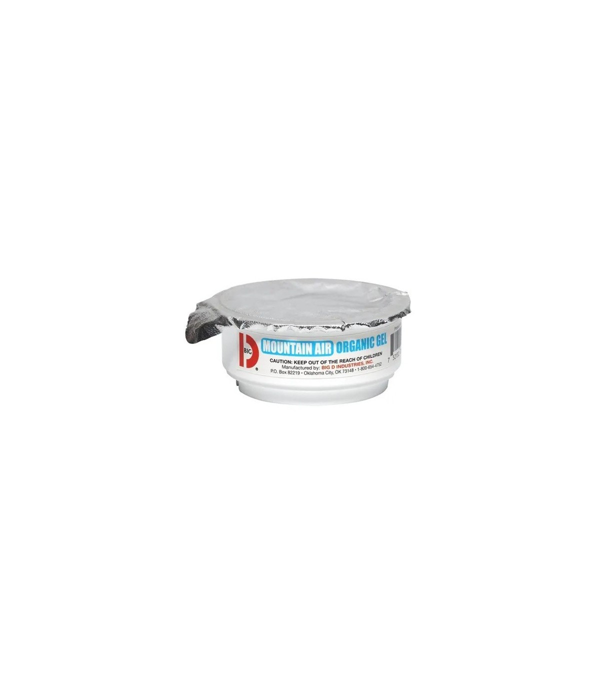 BIG D 115 Organic Gel Cup Refill 12/pk - Mountain Air - 12/pk - 115 -  - [unit price]