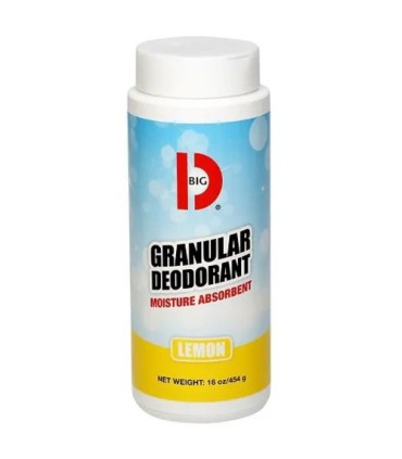 BIG D 150 Odor Control - Granular Deod 1lb. Cont - Lemon - 12/pk - 150 -  - [unit price]