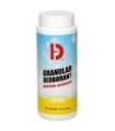 BIG D 150 Odor Control - Granular Deod 1lb. Cont - Lemon - 12/pk