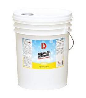 BIG D 151-25 Odor Control - Granular Deod 25lb. Cont - Lemon - 1/cs - 151-25 -  - [unit price]