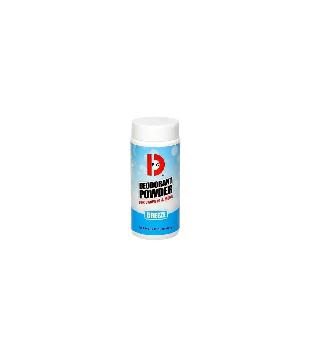 BIG D 176 Deodorant Powder 1lb Container - Breeze - 12/pk - 176 -  - [unit price]
