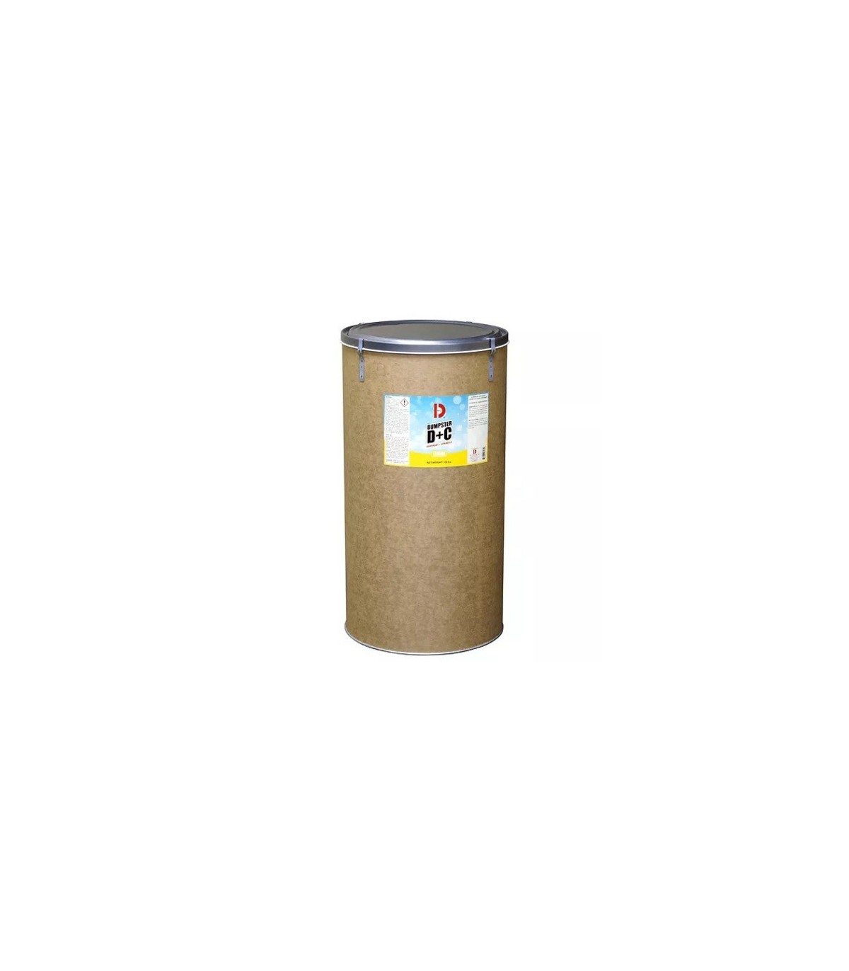 BIG D 178-100 Dumpster-D Plus-C 100lb. Container - Neutral - 1/cs - 178-100 -  - [unit price]