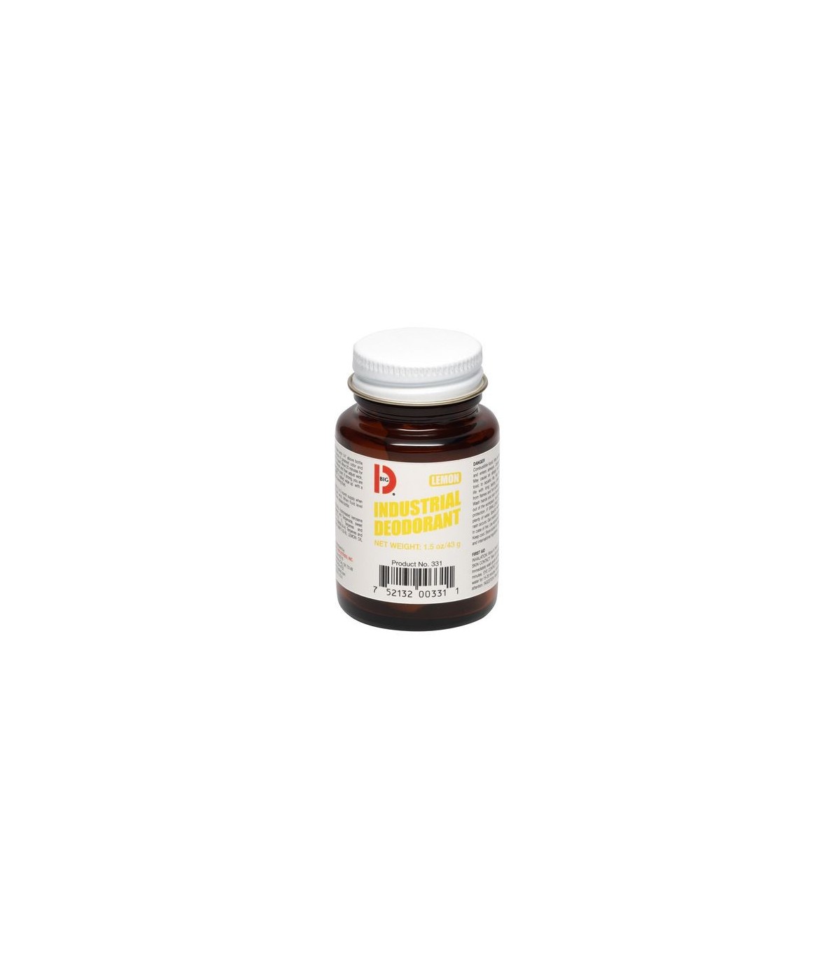 BIG D 331-OZ OBs: Wick Industrial Deodorant 1.5oz Lemon - 12/pk - 331-OZ -  - [unit price]