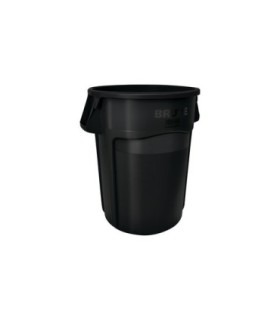 Rubbermaid FG1779739 SOP: Brute Container Vented 55G - Black [2655], Price Per EA - FG1779739 -  - [unit price]