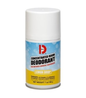 BIG D 451 Room Deod Aerosol Conc. 7.5oz - Lemon Drop - 12/pk - 451 -  - [unit price]