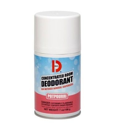BIG D 462 Room Deod Aerosol Conc. 7.5oz - Potpourri - 12/pk - 462 -  - [unit price]