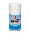 BIG D 472 Room Deod Aerosol Conc. 7.5oz - Fresh Linen - 12/pk