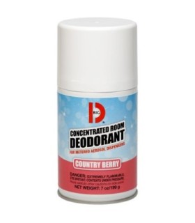 BIG D 476 Room Deod Aerosol Conc. 7.5oz - Country Berry - 12/pk - 476 -  - [unit price]
