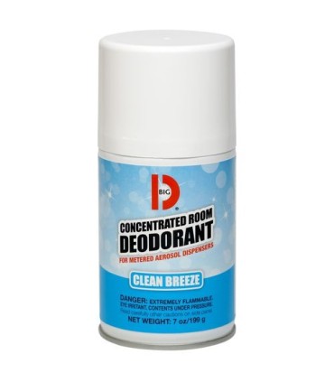 BIG D 478 Room Deod Aerosol Conc. 7.5oz - Clean Breeze - 12/pk - 478 -  - [unit price]