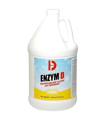 BIG D 500-1 SALE: Odor Control/Organic Waste - Enzyme-D 1G Lemon - 4/cs - 500-1 -  - [unit price]