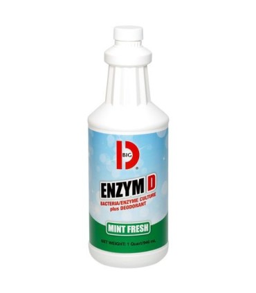 BIG D 504-QT Odor Control/Organic Waste - Enzyme-D 1qt Mint - 12/cs - 504-QT -  - [unit price]