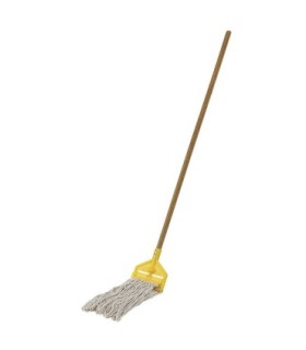 Rubbermaid FG1784739 OBS: Wet Mop - Cut End Cotton Combo No.16 w/54"Handle, Price Per EA - FG1784739 -  - [unit price]