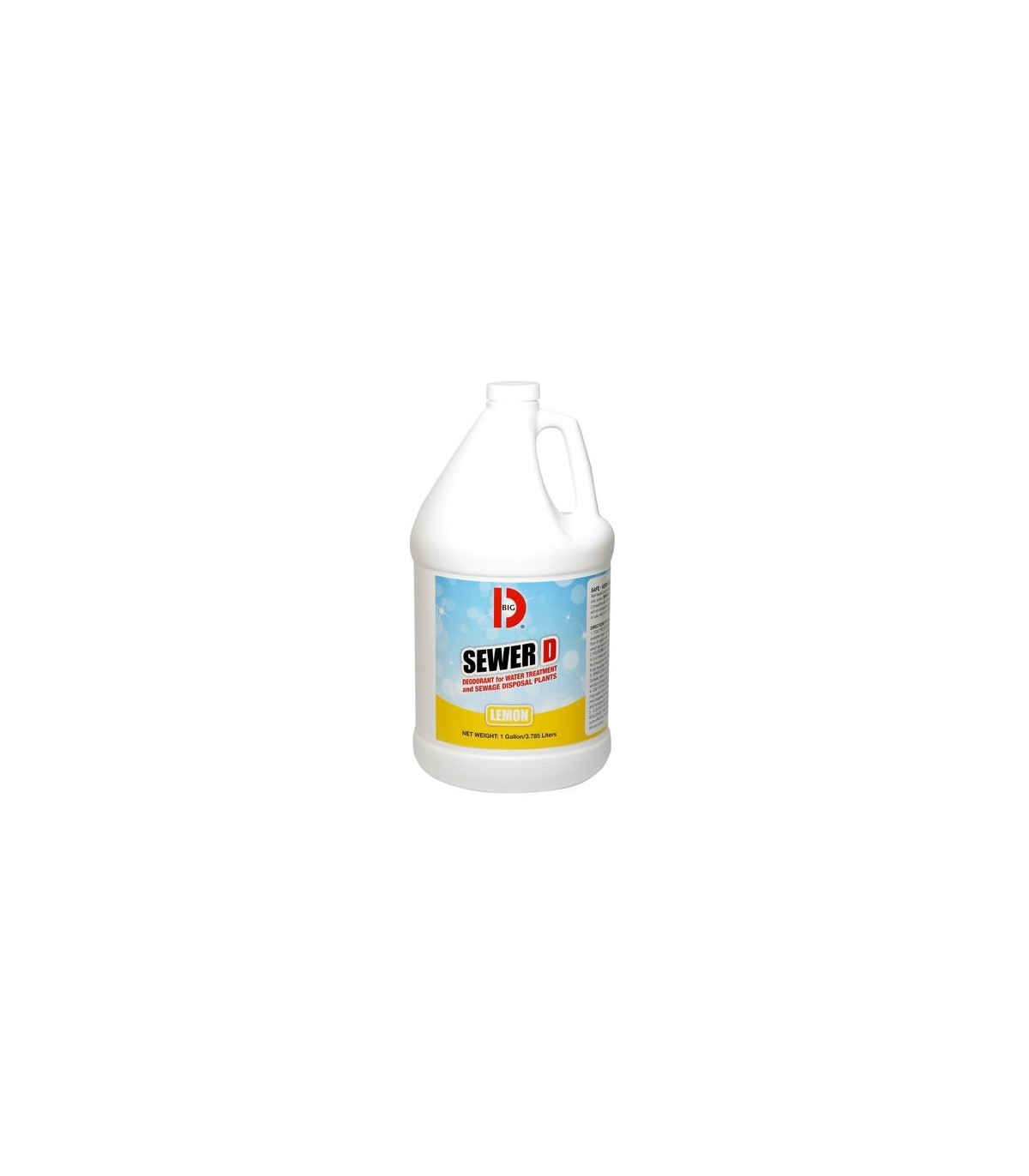 BIG D 600-1 Sewer D Deodorant 1G Lemon - 4/cs - 600-1 -  - [unit price]
