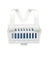 BIG D 601 TBowl Rim Hanger w/NonPara Bk 1500Flush-Chry/Enz-12/pk - 601 -  - [unit price]