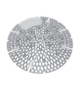 BIG D 618 Urinal Screen - 3D Pearl - Silver/Ice - 10/pk - 618 -  - [unit price]