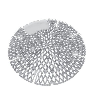 BIG D 618 Urinal Screen - 3D Pearl - Silver/Ice - 10/pk - 618 -  - [unit price]