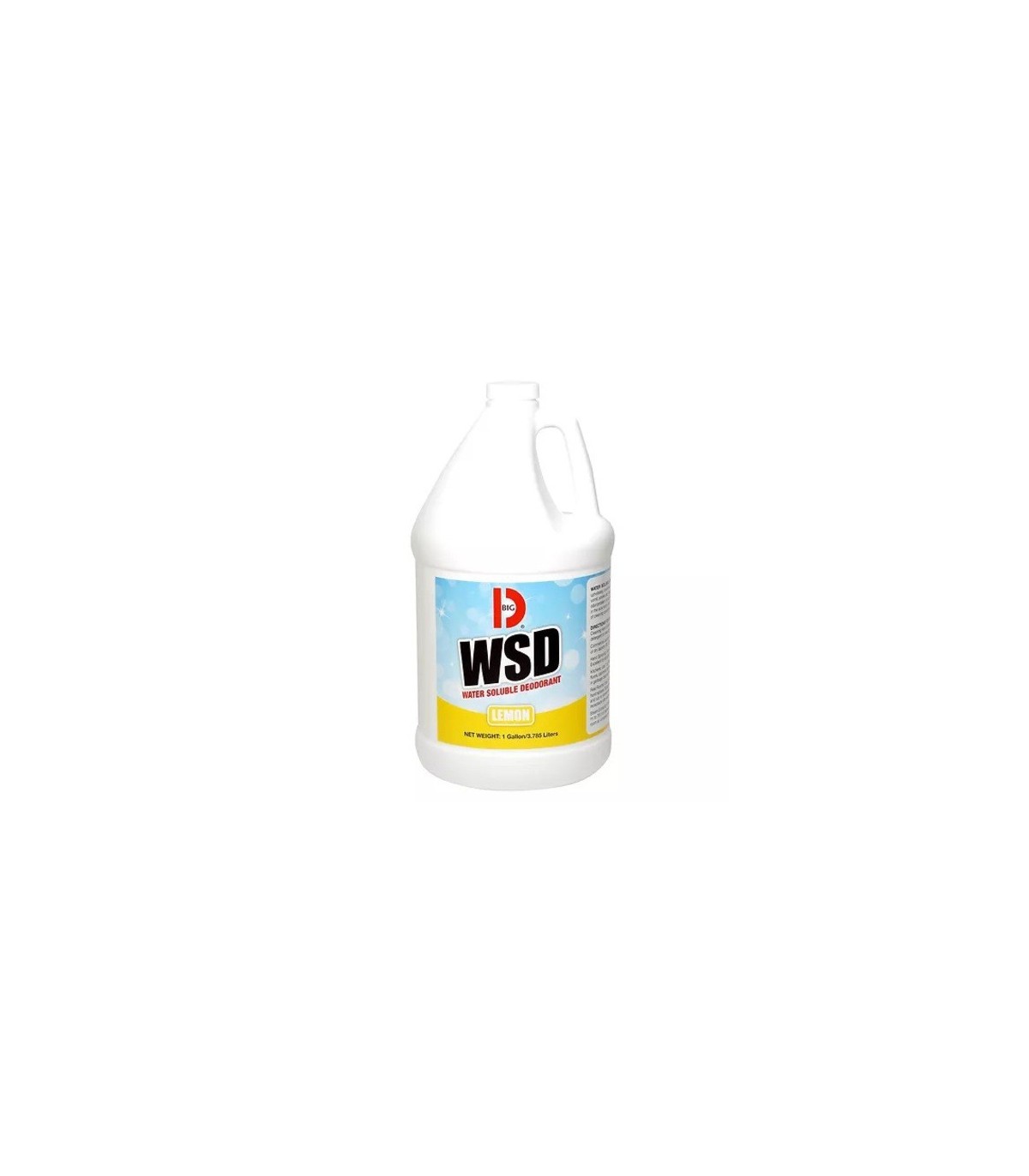 BIG D 618-1 Water Soluble Deodorant 1G Lemon - 4/cs - 618-1 -  - [unit price]