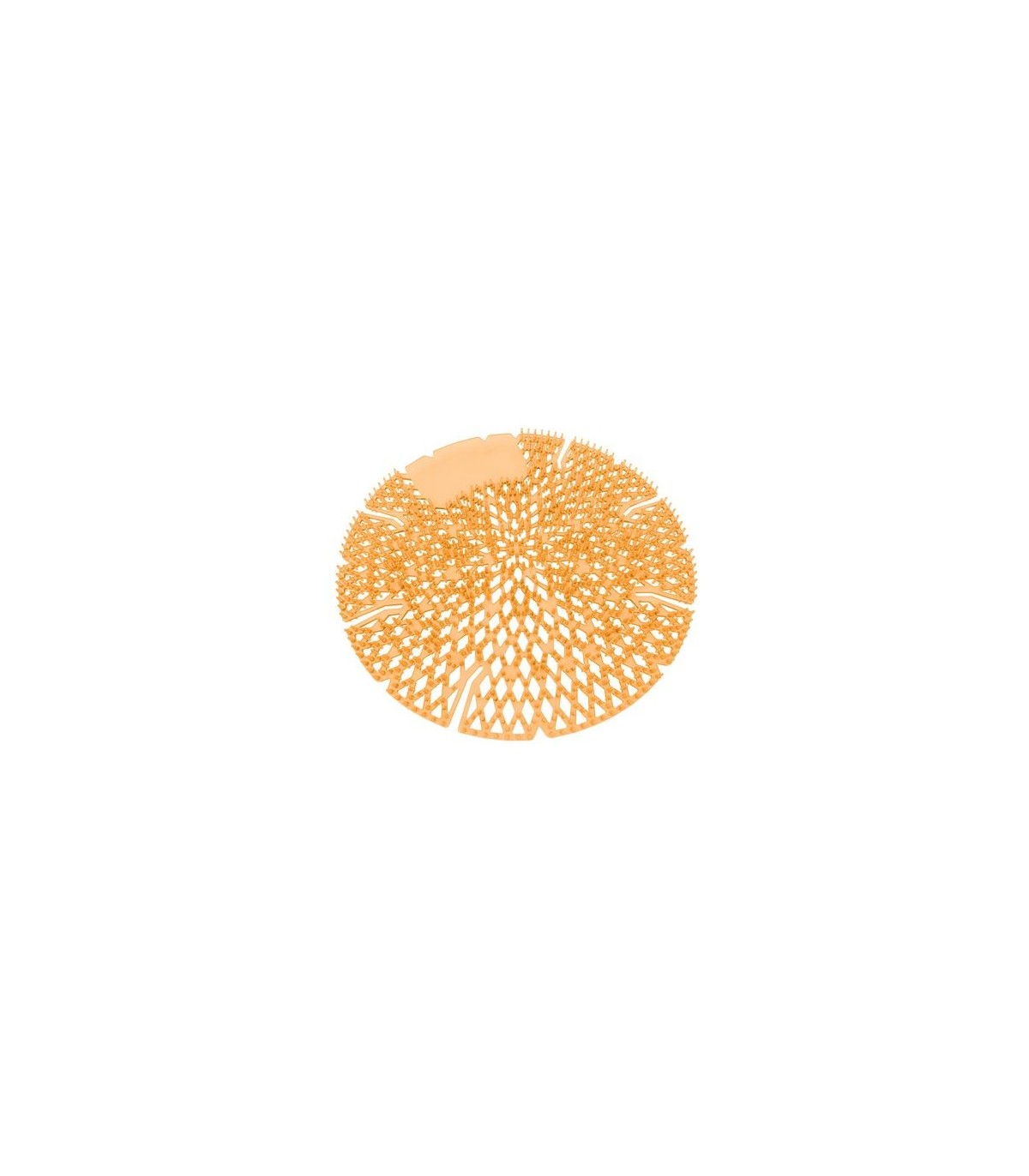 BIG D 624 Urinal Screen - 3D Pearl - Orange/Sunburst - 10/pk - 624 -  - [unit price]