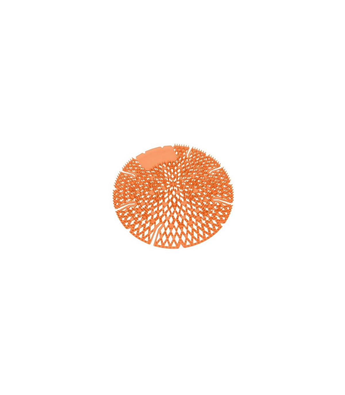 BIG D 626 Urinal Screen - 3D Pearl - Orange/Mango Bay - 10/pk - 626 -  - [unit price]