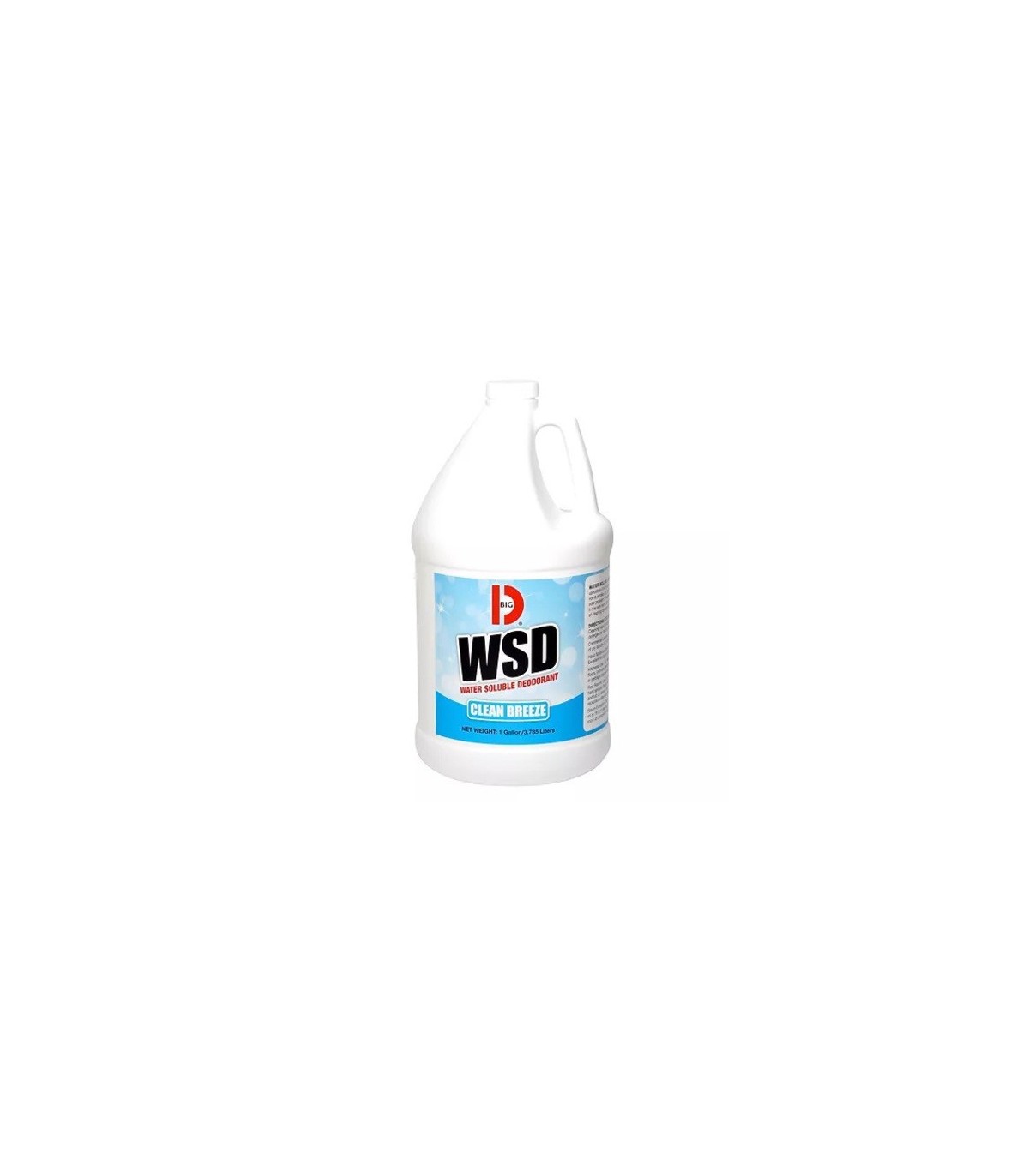 BIG D 673-1 Water Soluble Deodorant 1G Clean Breeze - 4/cs - 673-1 -  - [unit price]