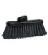 M2 Professional BA8306BK Angle Broom - 9" Large w/Stiff Black Fibers - BA8306BK -  - [unit price]
