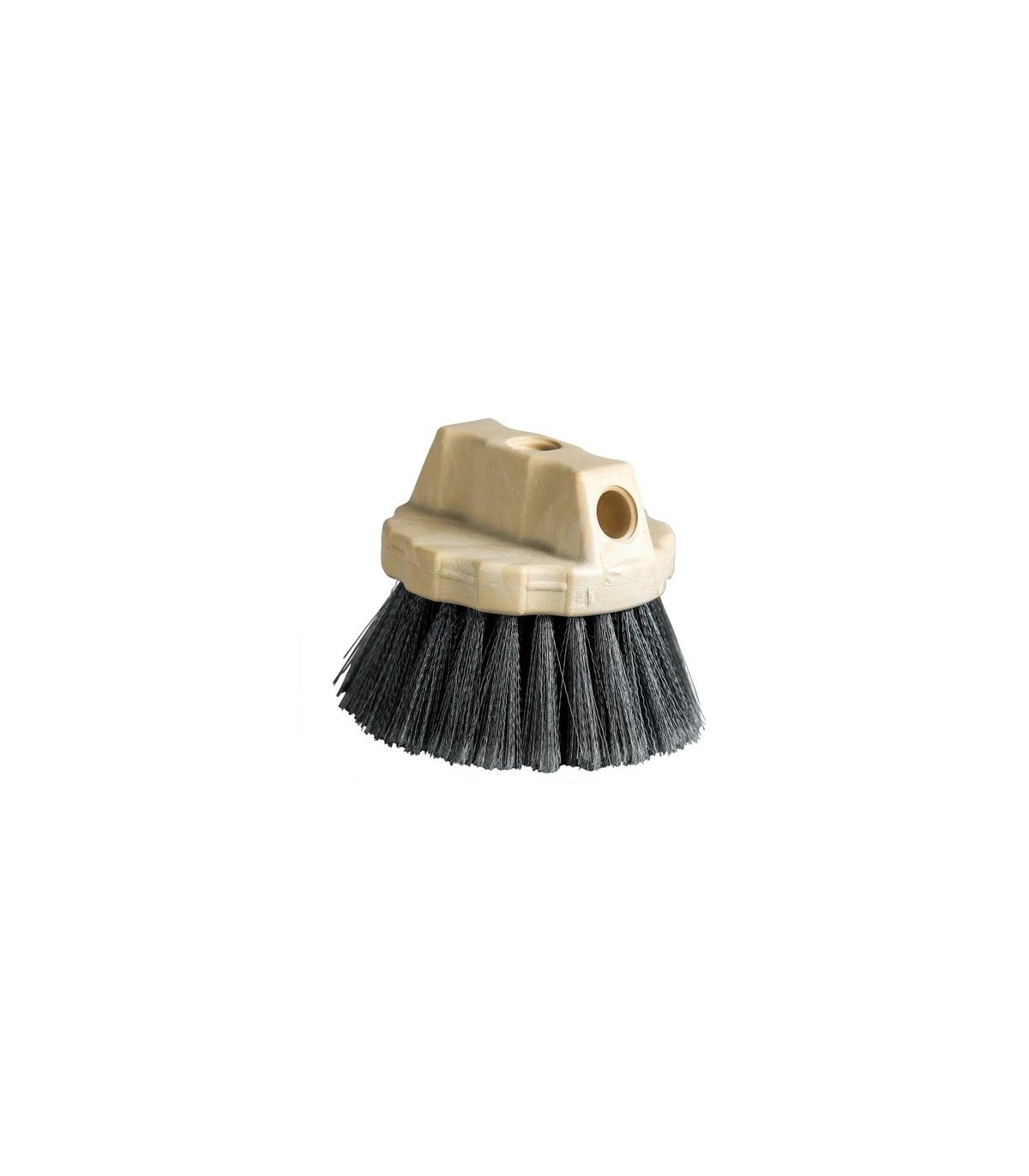 M2 Professional BW205SFR Window Brushes Plastic Block Round Grey Flagged - BW205SFR -  - [unit price]