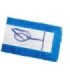 M2 Professional DMSTH524BL Dust Mop - Static-H Tie-On 5x24" - Blue - DMSTH524BL -  - [unit price]