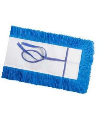 M2 Professional DMSTH524BL Dust Mop - Static-H Tie-On 5x24" - Blue - DMSTH524BL -  - [unit price]