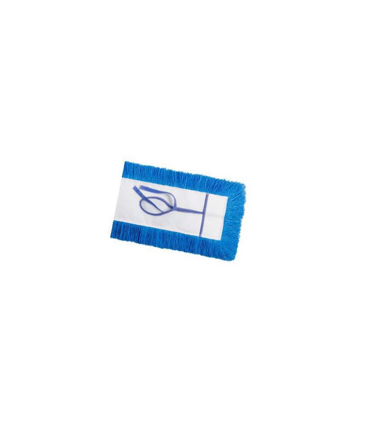 M2 Professional DMSTH524BL Dust Mop - Static-H Tie-On 5x24" - Blue - DMSTH524BL -  - [unit price]