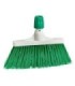 M2 Professional FPAB12CGN Upright Angle Broom 12" - Green - FPAB12CGN -  - [unit price]