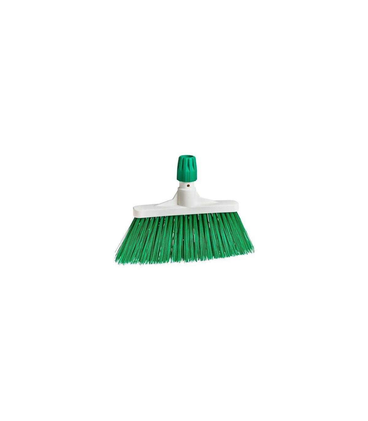 M2 Professional FPAB12CGN Upright Angle Broom 12" - Green - FPAB12CGN -  - [unit price]