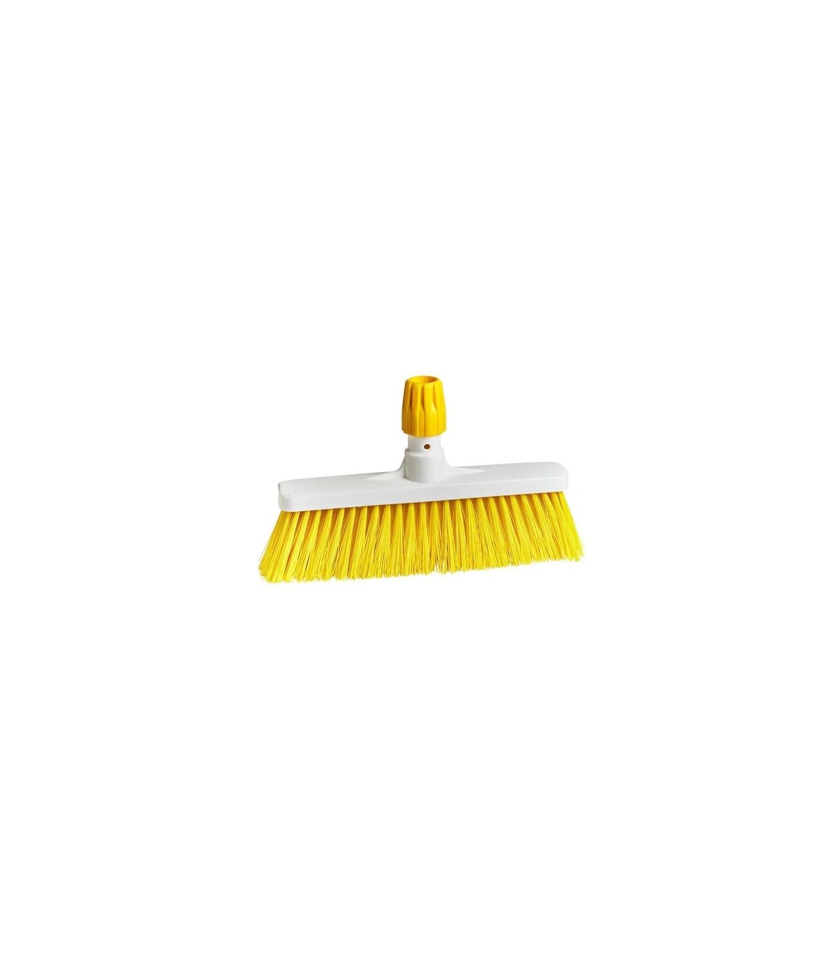 M2 Professional FPUB13CYE Upright Broom Short Fibers Blue-Brtl 2.95 - Yellow - FPUB13CYE -  - [unit price]