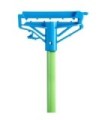 M2 Professional HW7000FGN Stepngo Mop w/Fiberglass 60" Handle - Green