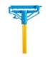 M2 Professional HW7000FYE Stepngo Mop w/Fiberglass 60" Handle - Yellow - HW7000FYE -  - [unit price]