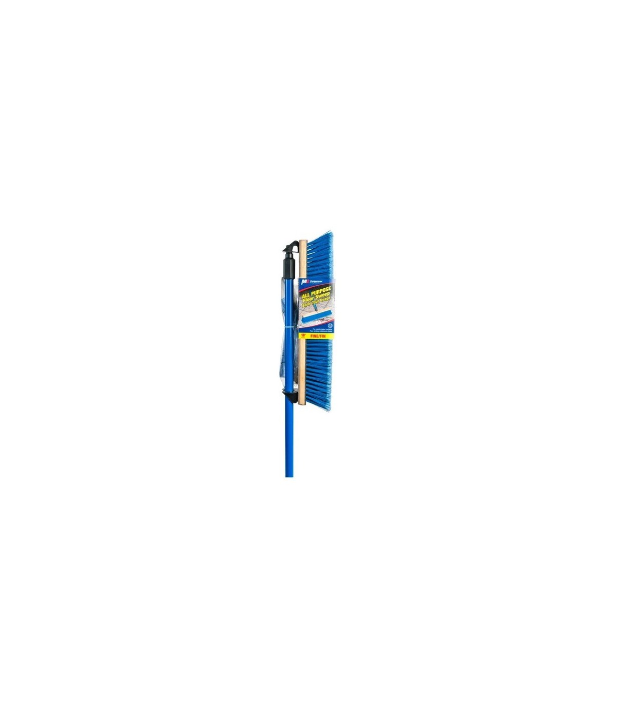 M2 Professional PB610T24 SideClipped Medium Tampico w/60" Blue Handle-24" - PB610T24 -  - [unit price]