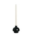 M2 Professional WA2026 HD Plunger w/16" Wood Handle