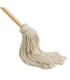 M2 Professional YM8 Cotton Yacht Mops 8oz w/48" Wooden Handle - YM8 -  - [unit price]