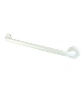 FROST 1001W18 Grab Bar 18" Screw Concealed Flange 1-1/4" -White - 1001W18 -  - [unit price]