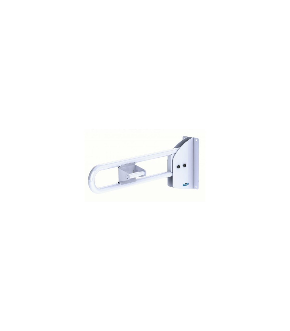 FROST 1055-FTW Grab Bar Flip Up/Safety Rail 11x30" w/T Holder - White - 1055-FTW -  - [unit price]