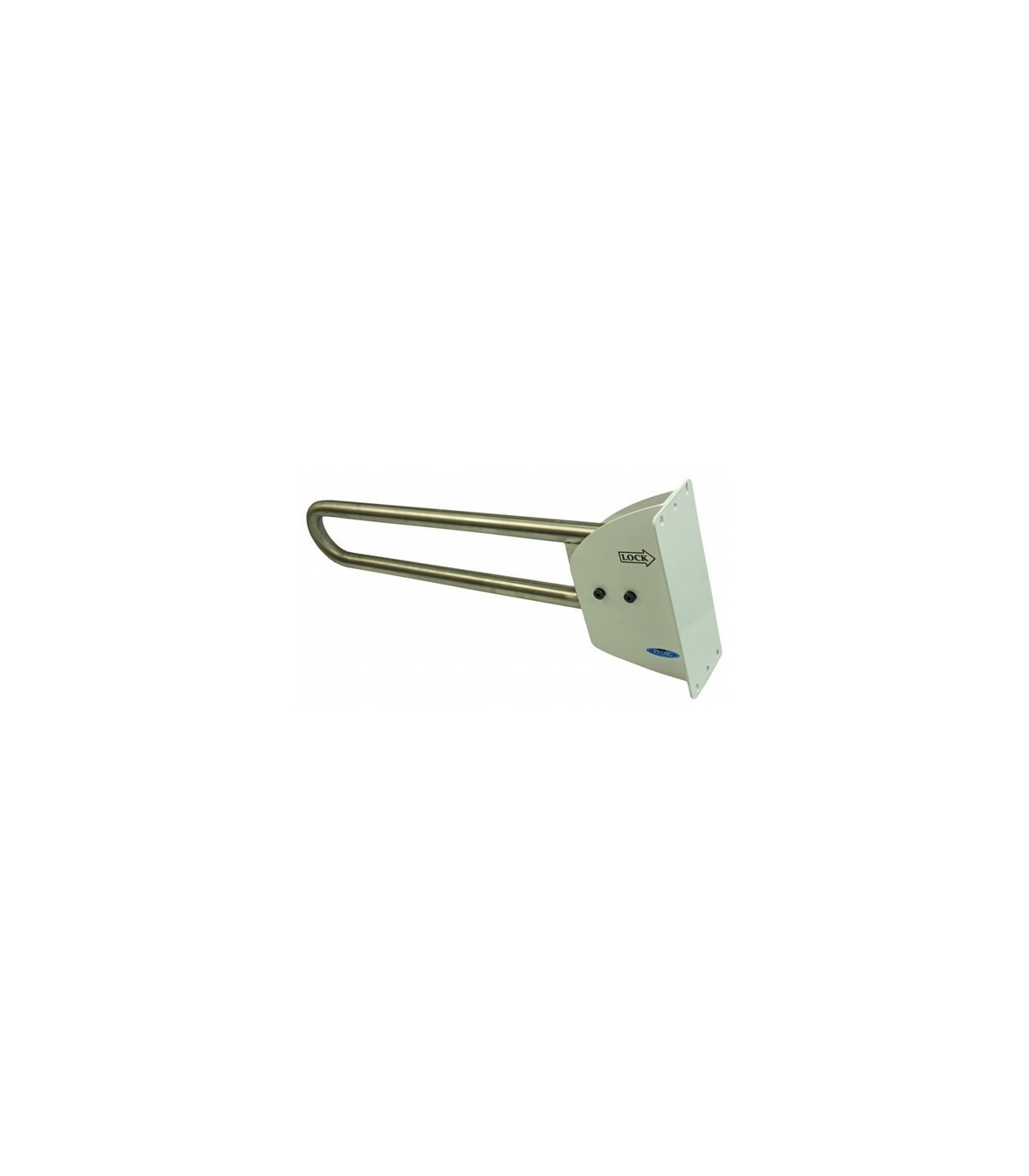 FROST 1055-S Grab Bar Flip Up/Safety Rail 30x11" - SST/White - 1055-S -  - [unit price]