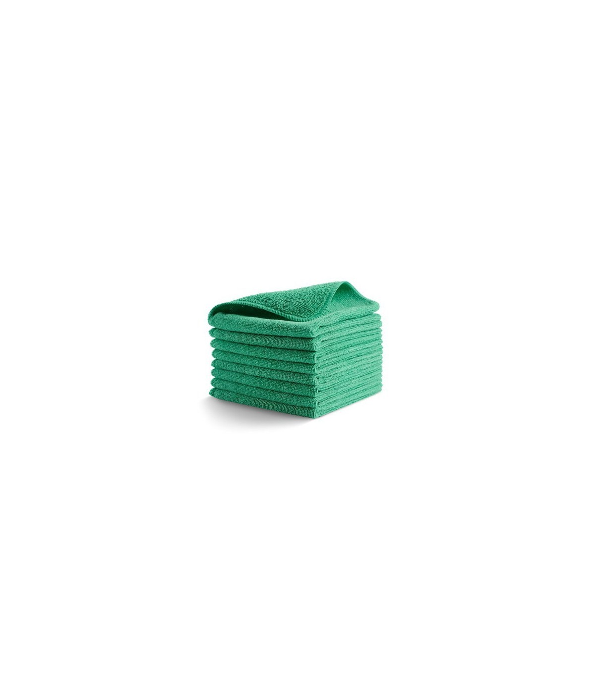 Rubbermaid FG1820578 Microfiber - HYGEN R-40 Cloth 12x12" - Green [24/pk], Price Per PK - FG1820578 -  - [unit price]