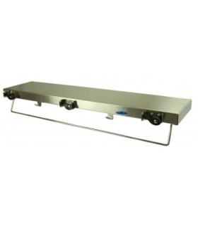 FROST 1115 Shelf - Utility 5x36" w/Broom/Mop Holder - SST - 1115 -  - [unit price]