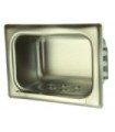 FROST 1132-HD Soap Dish - Recessed - Heavy Duty - SST