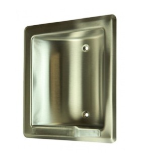 FROST 1132-S Soap Dish - Recessed - SST - 1132-S -  - [unit price]