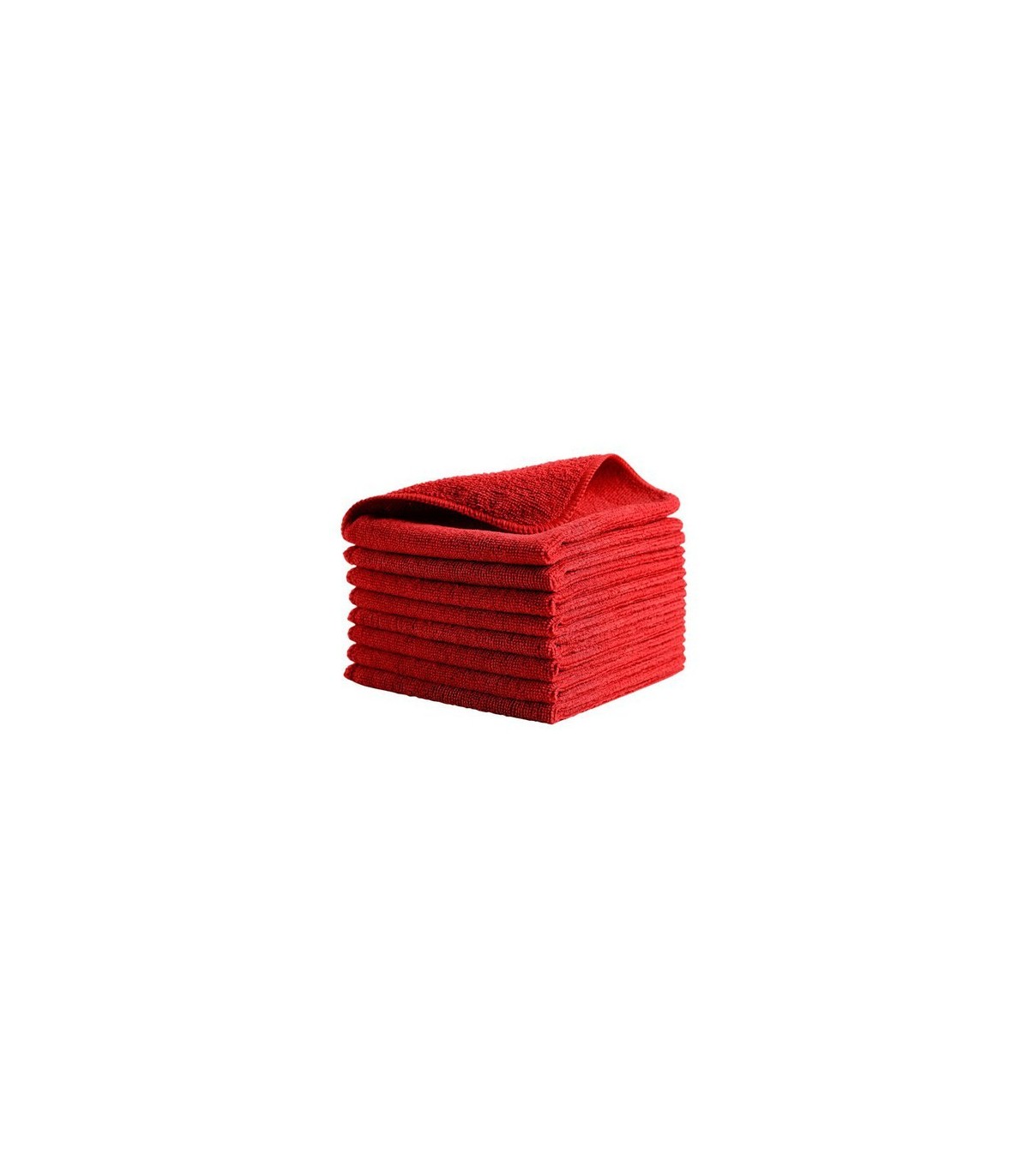 Rubbermaid FG1820581 Microfiber - HYGEN R-40 Cloth 16x16" - Red [24/pk], Price Per PK - FG1820581 -  - [unit price]