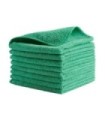 Rubbermaid FG1820582 Microfiber - HYGEN R-40 Cloth 16x16" - Green [24/pk], Price Per PK