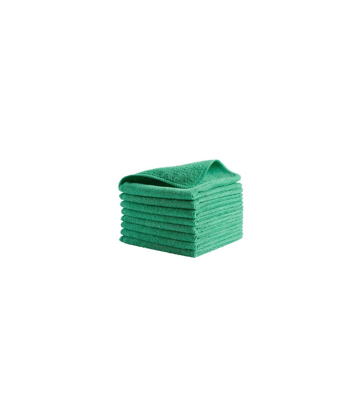 Rubbermaid FG1820582 Microfiber - HYGEN R-40 Cloth 16x16" - Green [24/pk], Price Per PK - FG1820582 -  - [unit price]