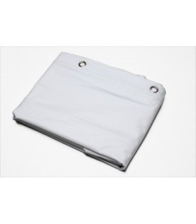 FROST 1144-502 Shower - Curtain 48x78" - White - 1144-502 -  - [unit price]